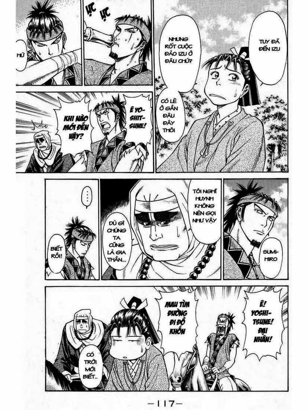 Truyện Tranh Thiếu Niên Vương - Shana Oh Yoshitsune trang 6