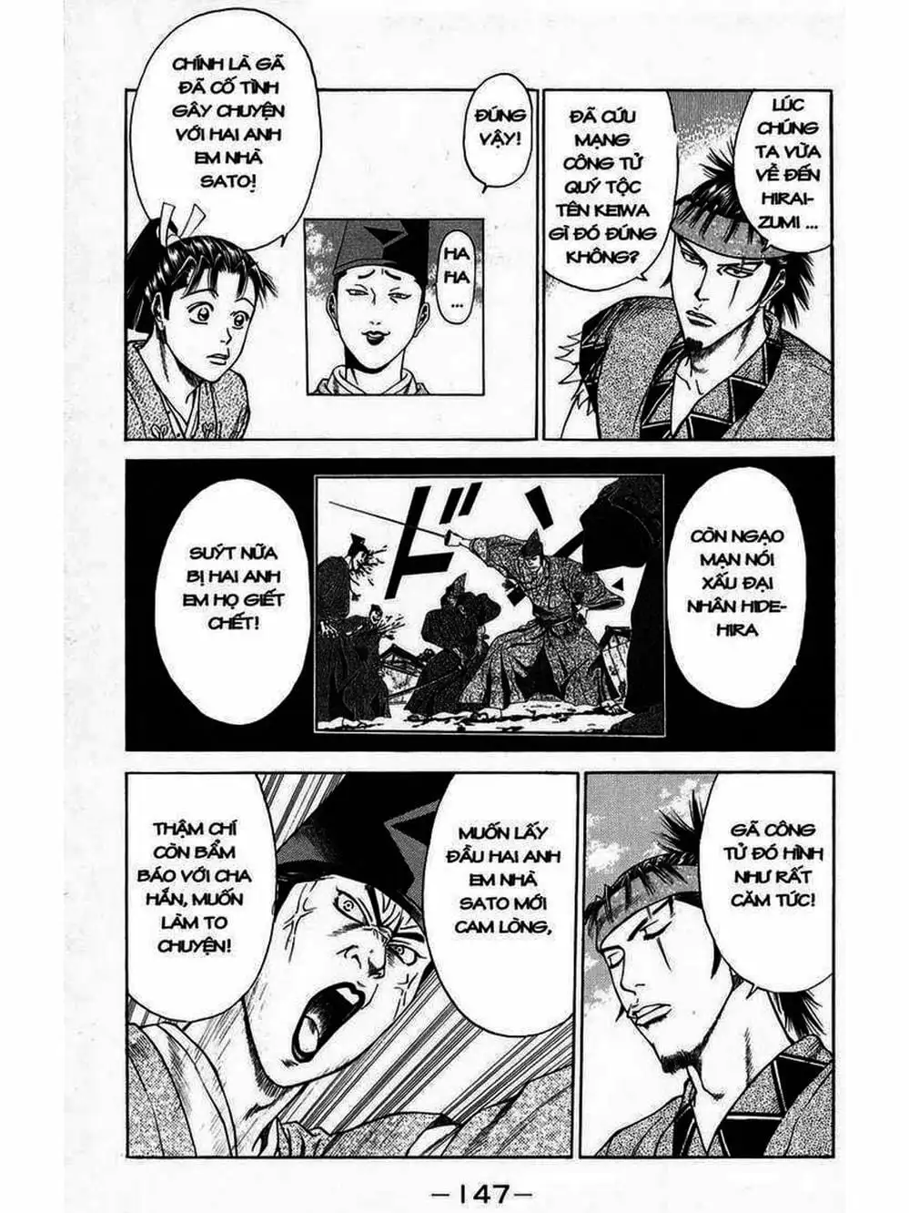 Truyện Tranh Thiếu Niên Vương - Shana Oh Yoshitsune trang 6