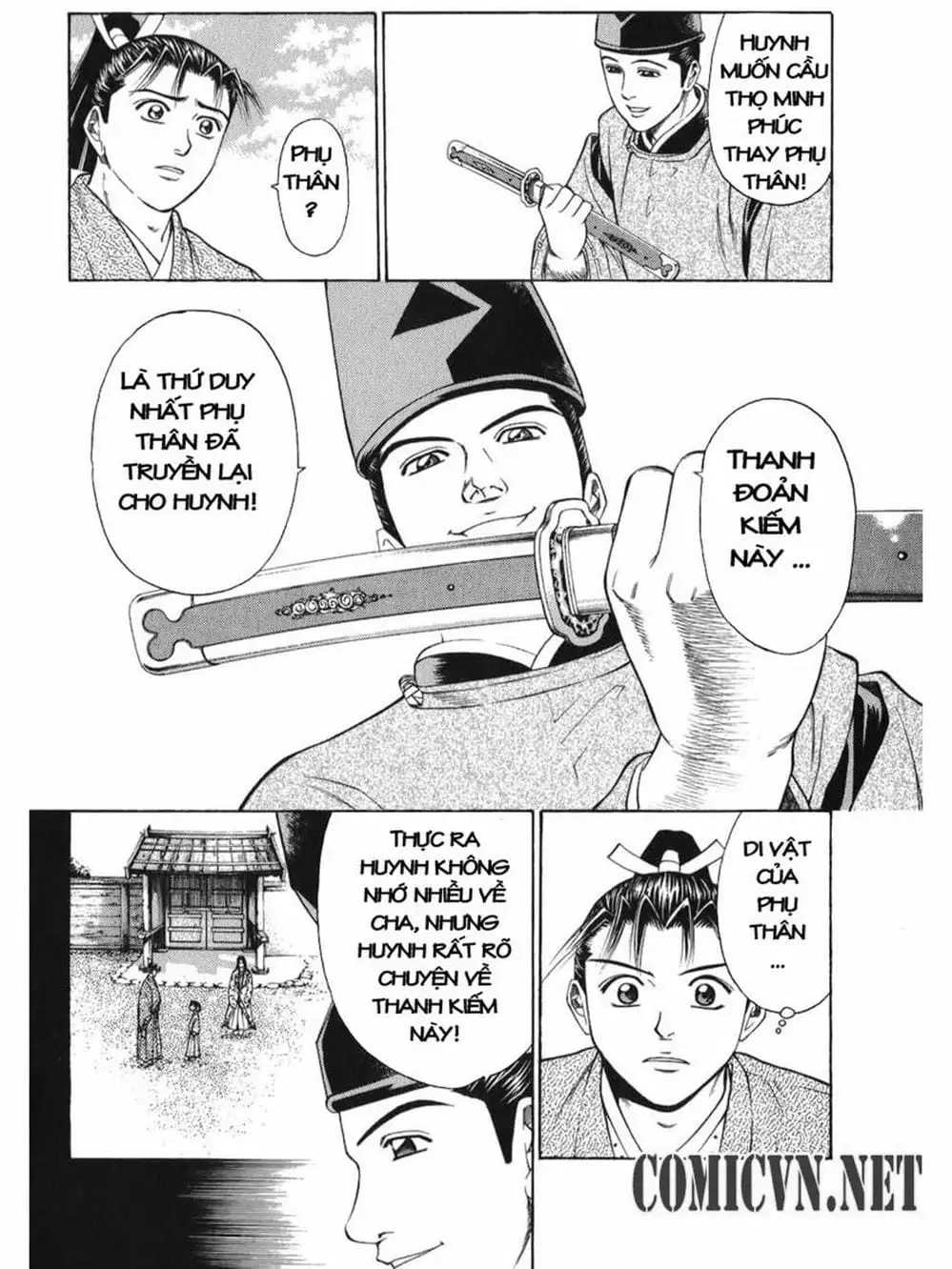 Truyện Tranh Thiếu Niên Vương - Shana Oh Yoshitsune trang 6