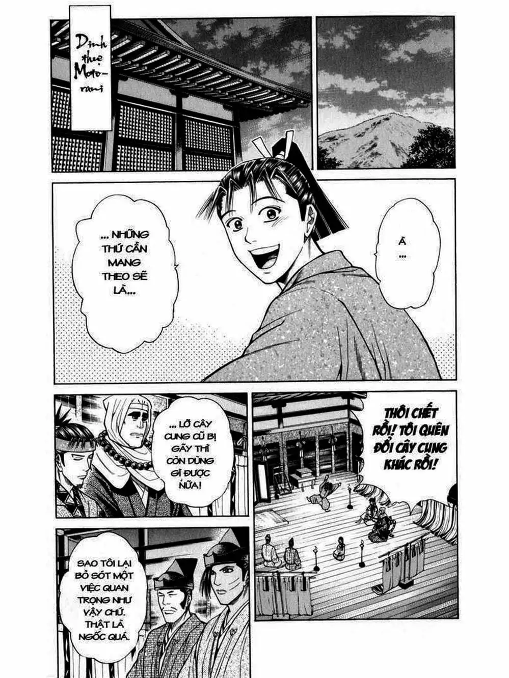 Truyện Tranh Thiếu Niên Vương - Shana Oh Yoshitsune trang 6