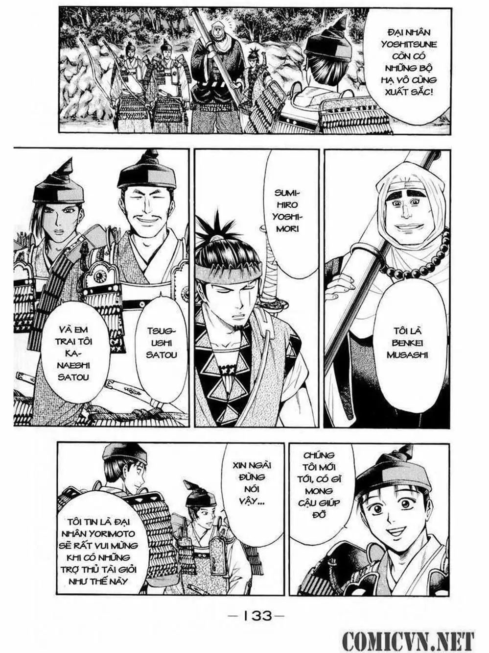Truyện Tranh Thiếu Niên Vương - Shana Oh Yoshitsune trang 6