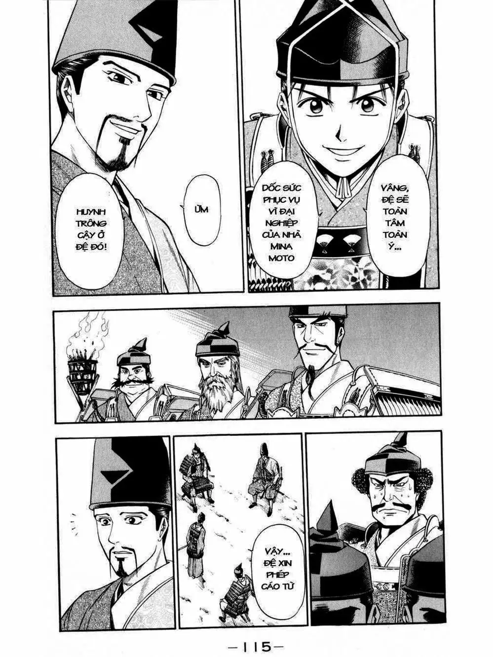 Truyện Tranh Thiếu Niên Vương - Shana Oh Yoshitsune trang 6