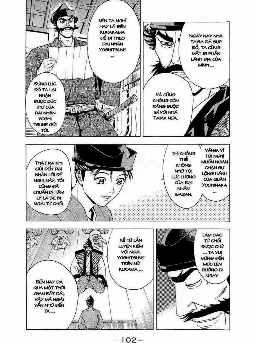 Truyện Tranh Thiếu Niên Vương - Shana Oh Yoshitsune trang 6