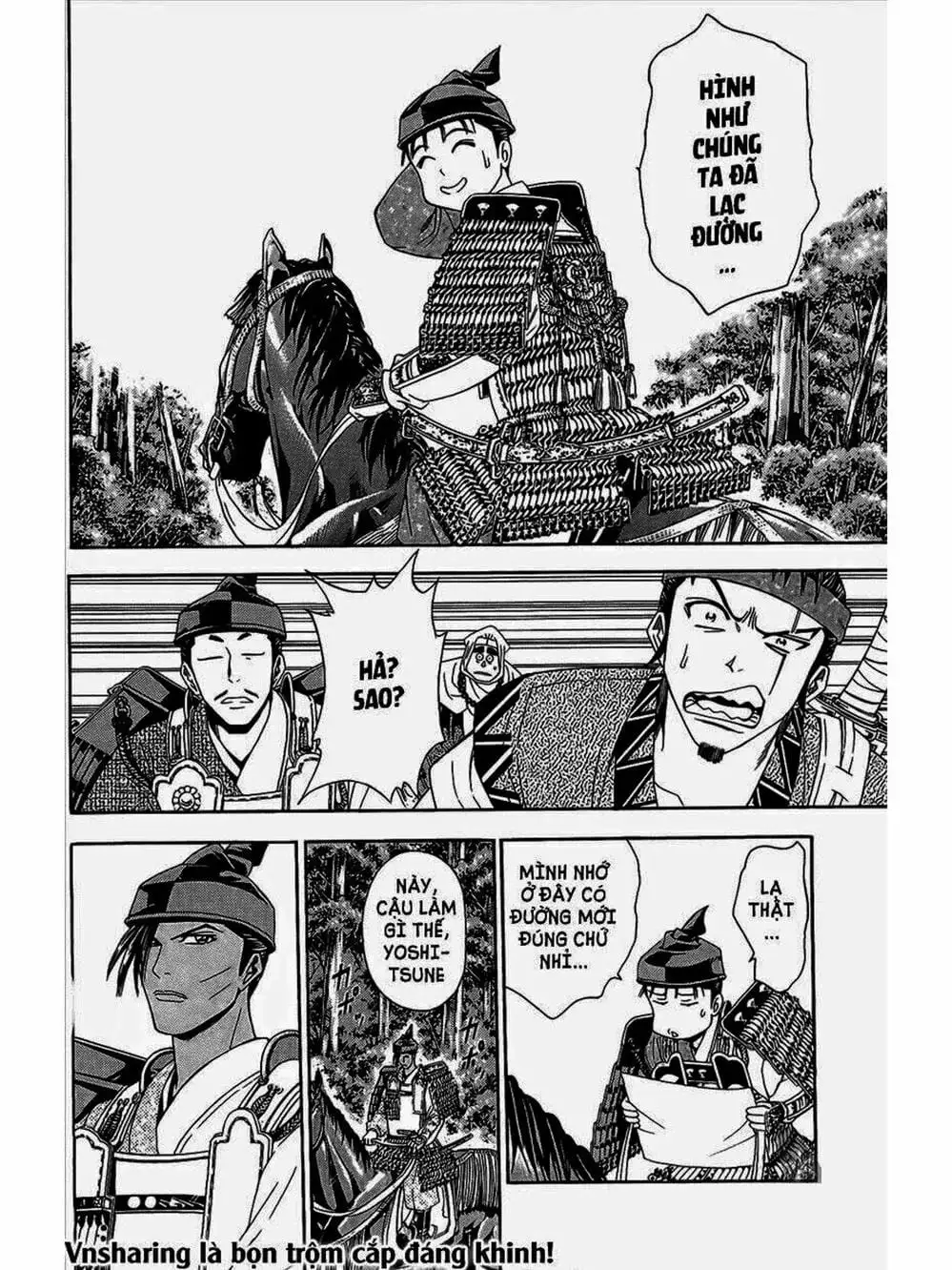 Truyện Tranh Thiếu Niên Vương - Shana Oh Yoshitsune trang 6
