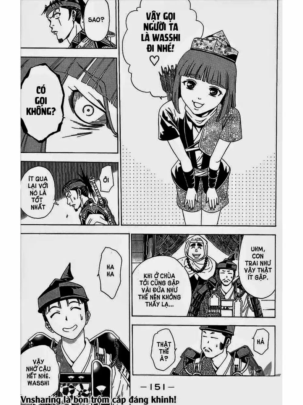 Truyện Tranh Thiếu Niên Vương - Shana Oh Yoshitsune trang 6