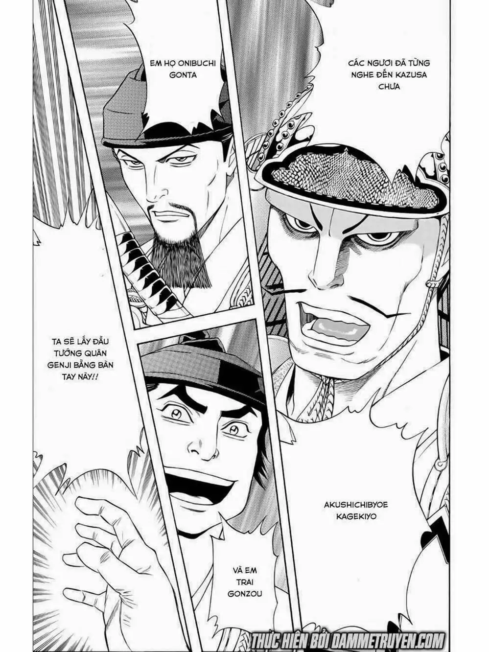 Truyện Tranh Thiếu Niên Vương - Shana Oh Yoshitsune trang 6