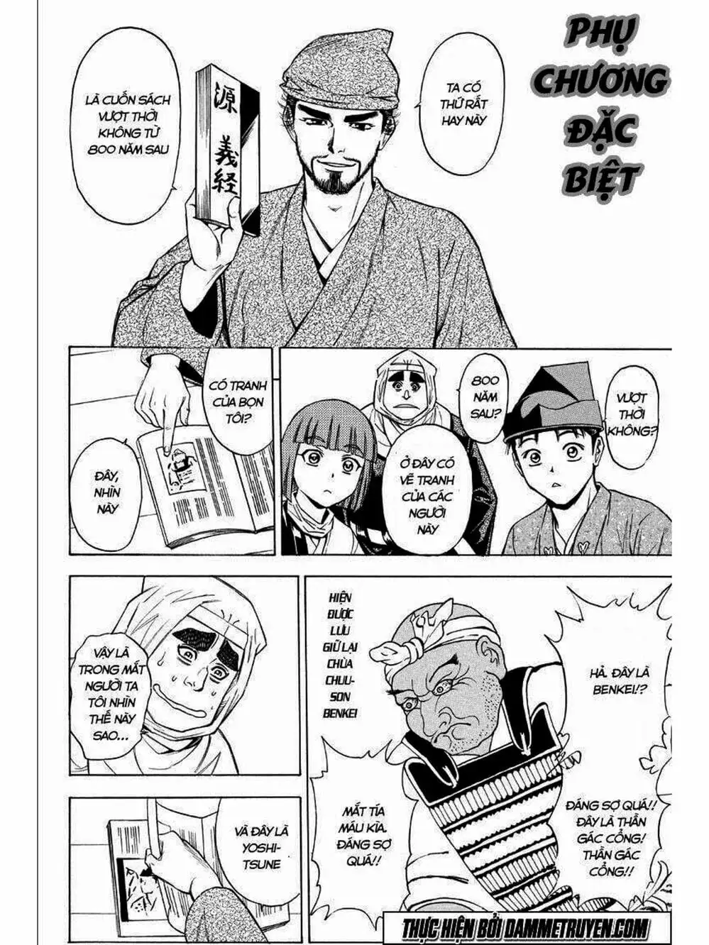 Truyện Tranh Thiếu Niên Vương - Shana Oh Yoshitsune trang 6