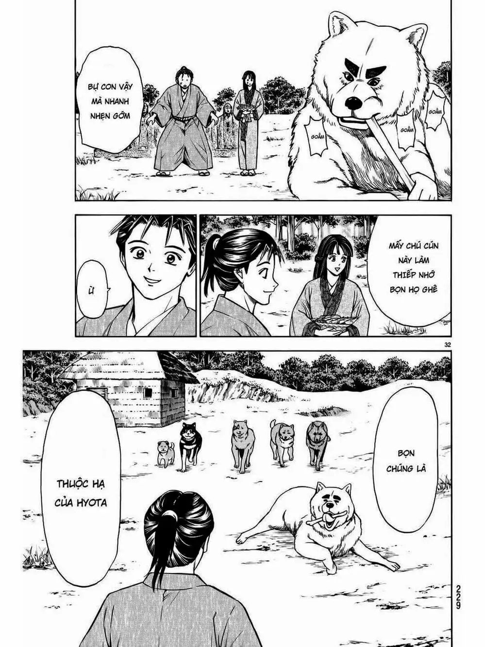 Truyện Tranh Thiếu Niên Vương - Shana Oh Yoshitsune trang 6