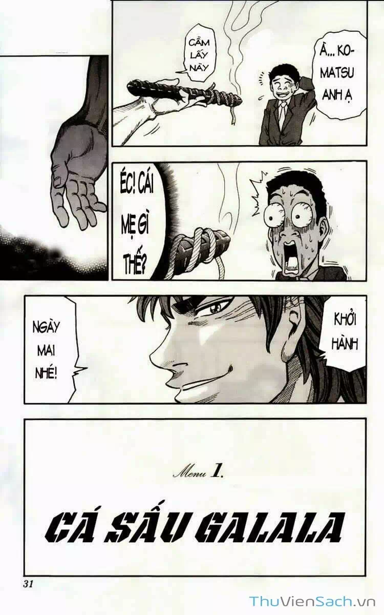 Truyện Tranh Thợ Săn Ẩm Thực - Toriko trang 5