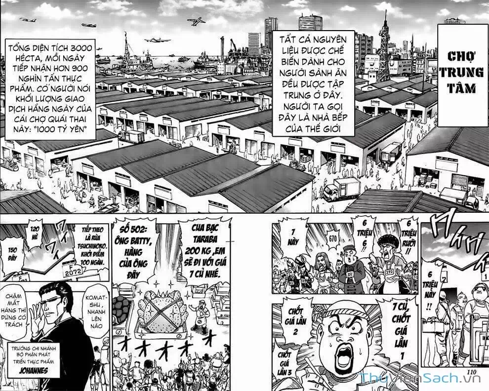Truyện Tranh Thợ Săn Ẩm Thực - Toriko trang 5