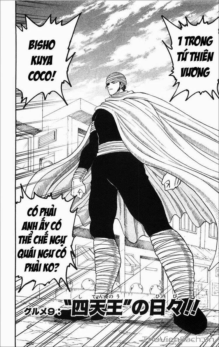 Truyện Tranh Thợ Săn Ẩm Thực - Toriko trang 5