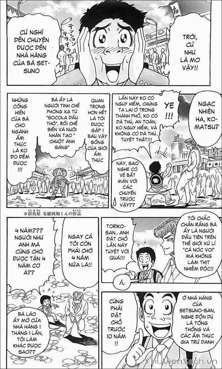 Truyện Tranh Thợ Săn Ẩm Thực - Toriko trang 5