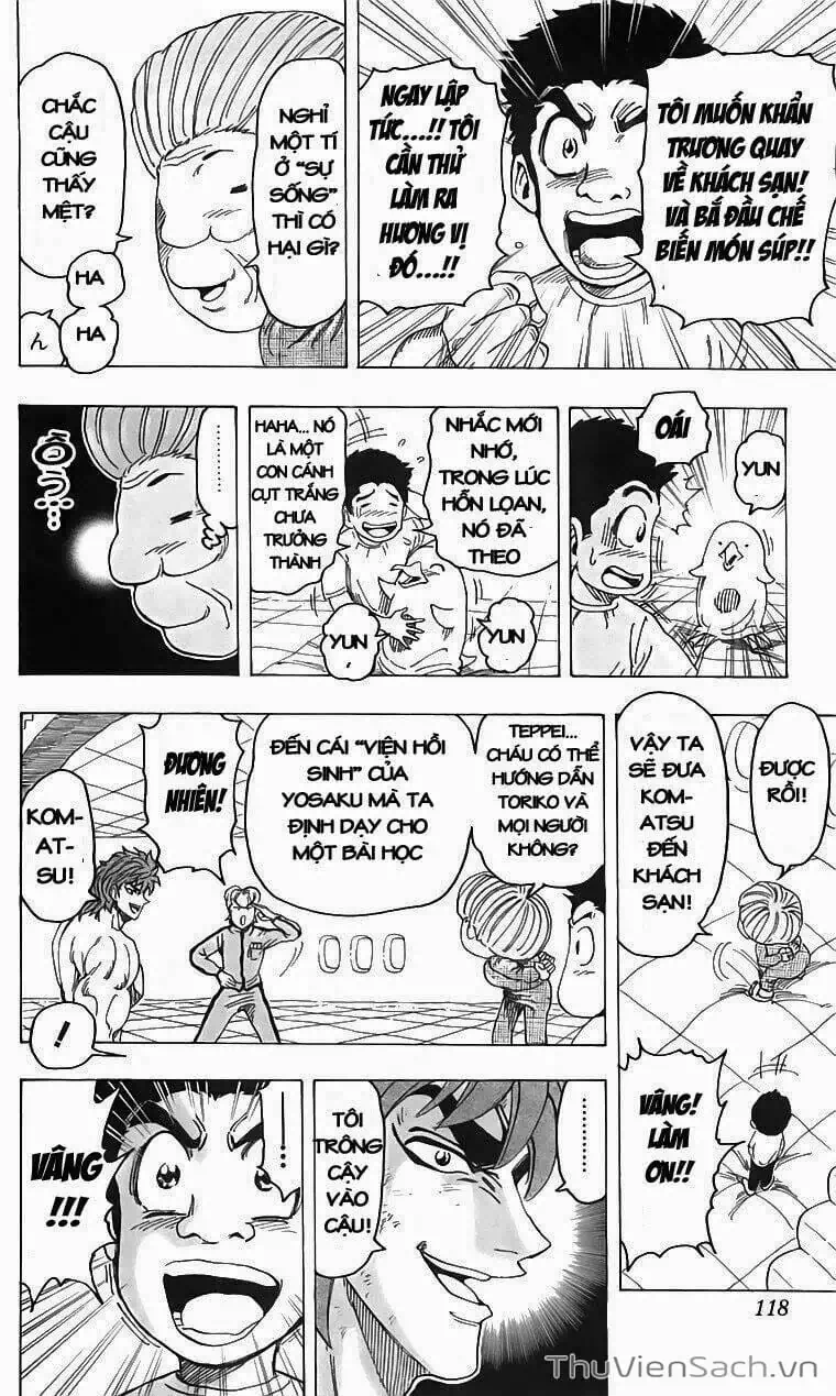 Truyện Tranh Thợ Săn Ẩm Thực - Toriko trang 5