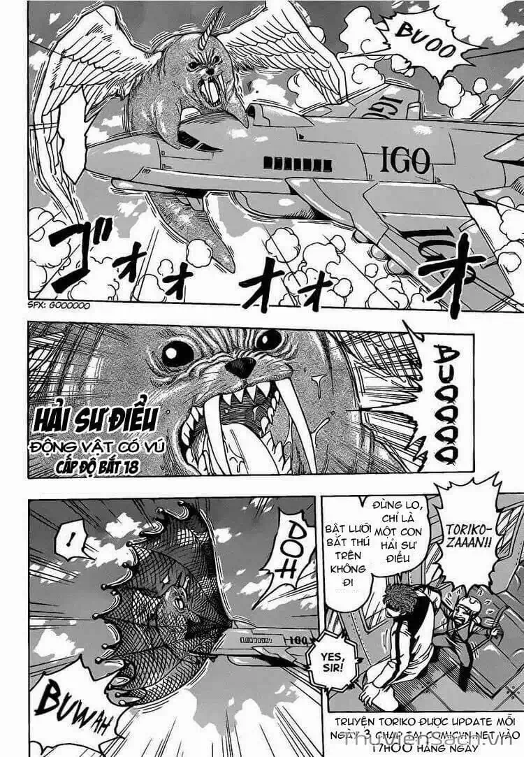 Truyện Tranh Thợ Săn Ẩm Thực - Toriko trang 5