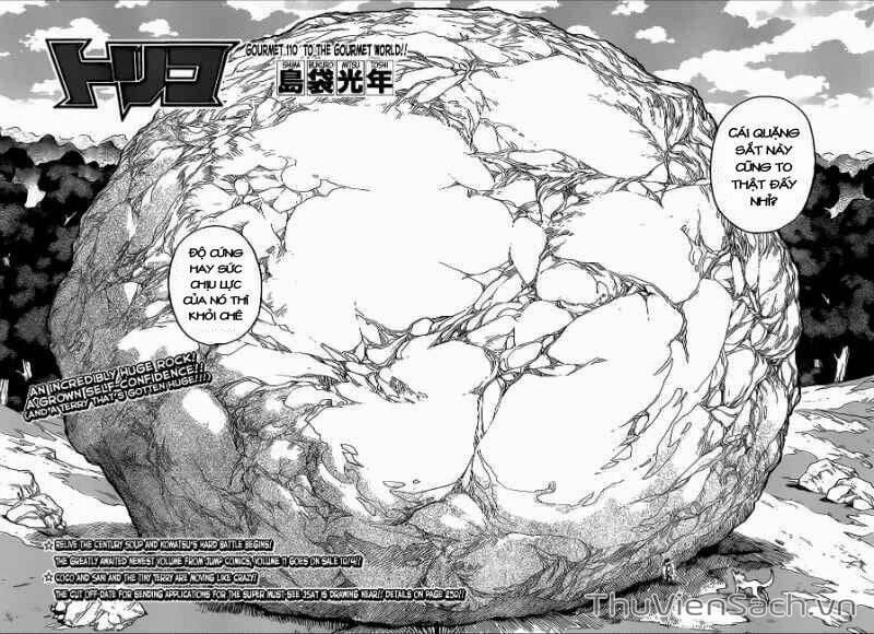 Truyện Tranh Thợ Săn Ẩm Thực - Toriko trang 5