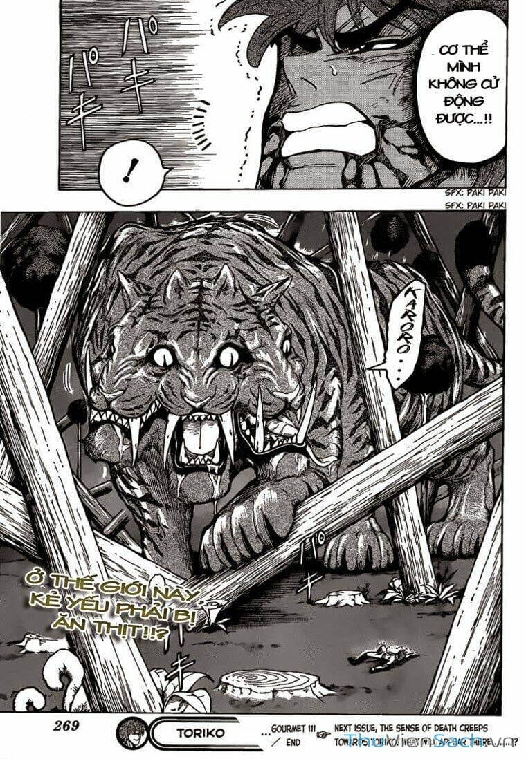 Truyện Tranh Thợ Săn Ẩm Thực - Toriko trang 5