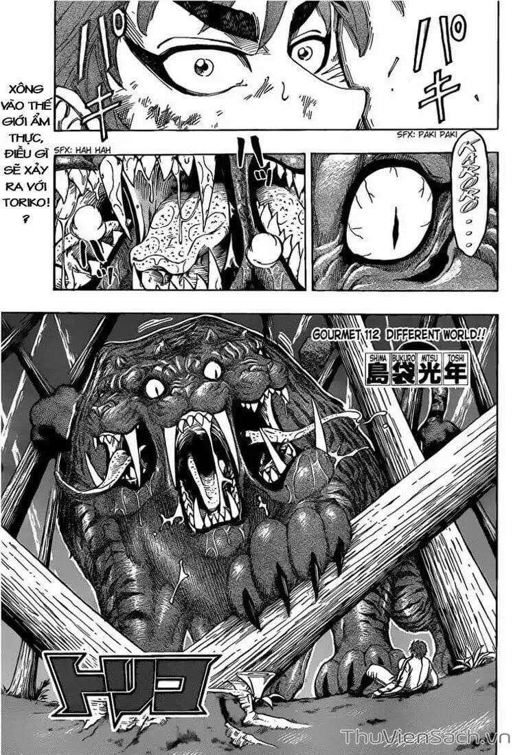 Truyện Tranh Thợ Săn Ẩm Thực - Toriko trang 5