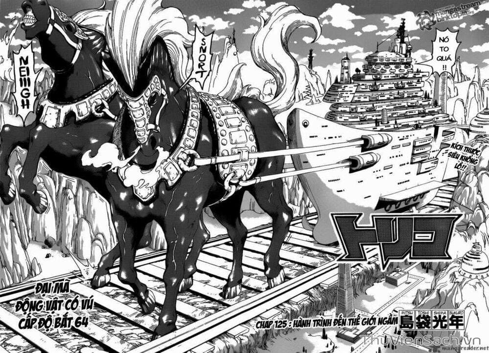 Truyện Tranh Thợ Săn Ẩm Thực - Toriko trang 5