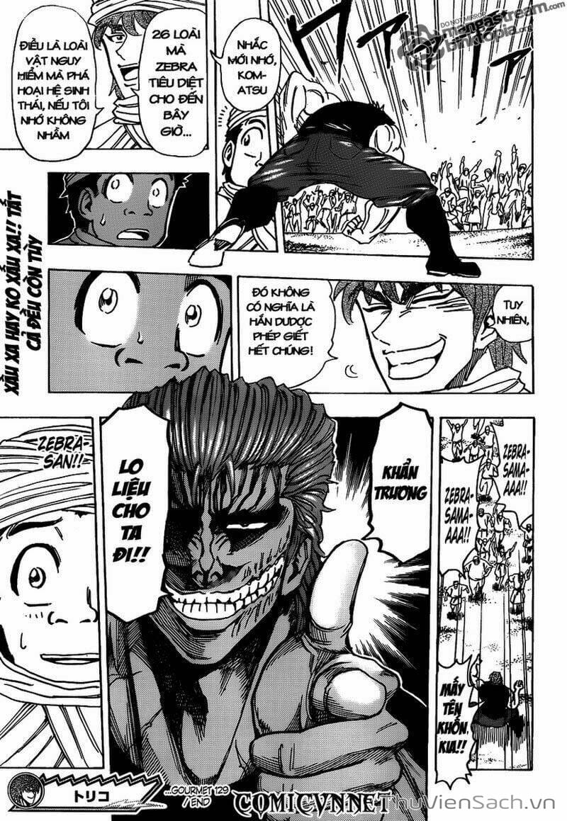 Truyện Tranh Thợ Săn Ẩm Thực - Toriko trang 5