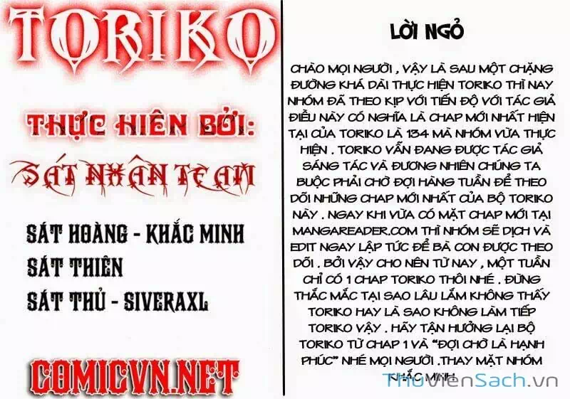 Truyện Tranh Thợ Săn Ẩm Thực - Toriko trang 5