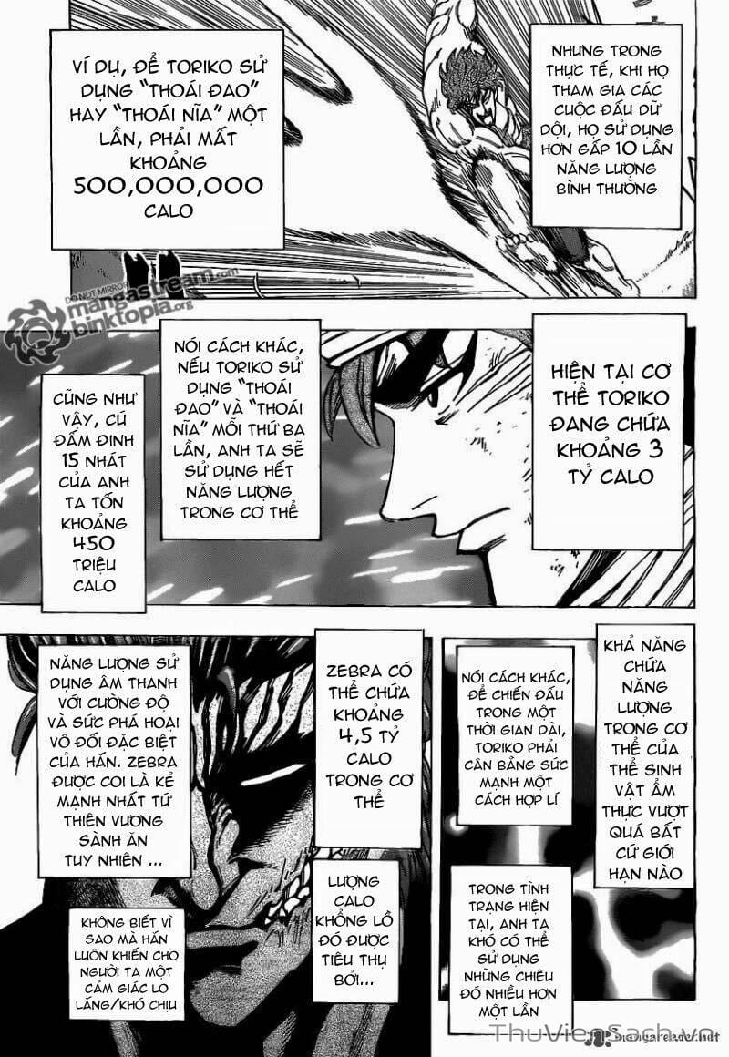 Truyện Tranh Thợ Săn Ẩm Thực - Toriko trang 5