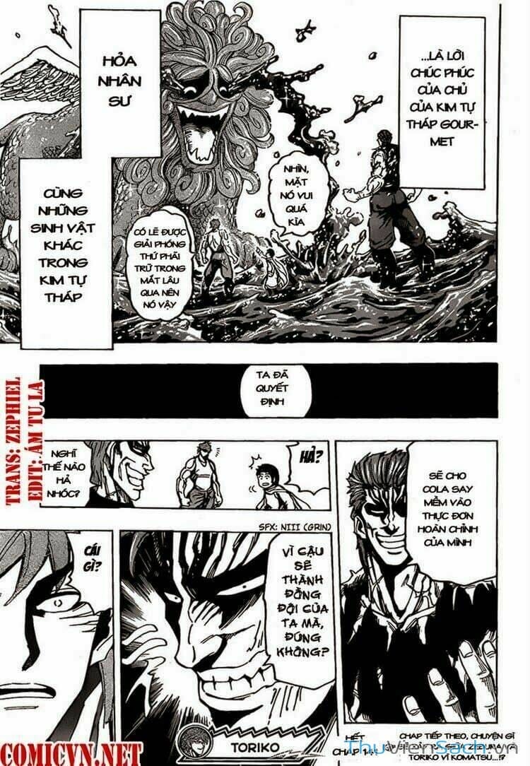 Truyện Tranh Thợ Săn Ẩm Thực - Toriko trang 5