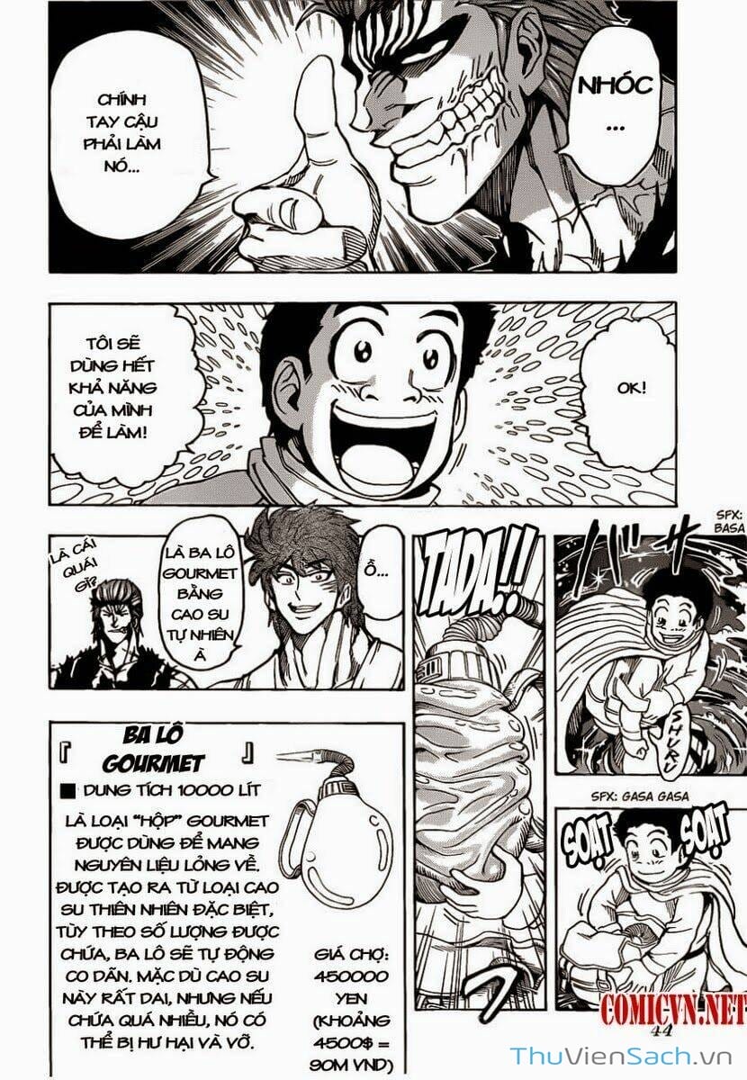 Truyện Tranh Thợ Săn Ẩm Thực - Toriko trang 5