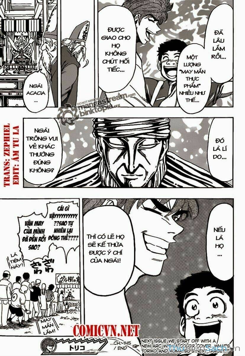 Truyện Tranh Thợ Săn Ẩm Thực - Toriko trang 5