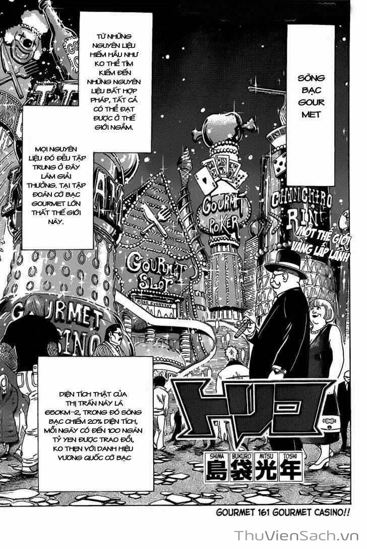 Truyện Tranh Thợ Săn Ẩm Thực - Toriko trang 5