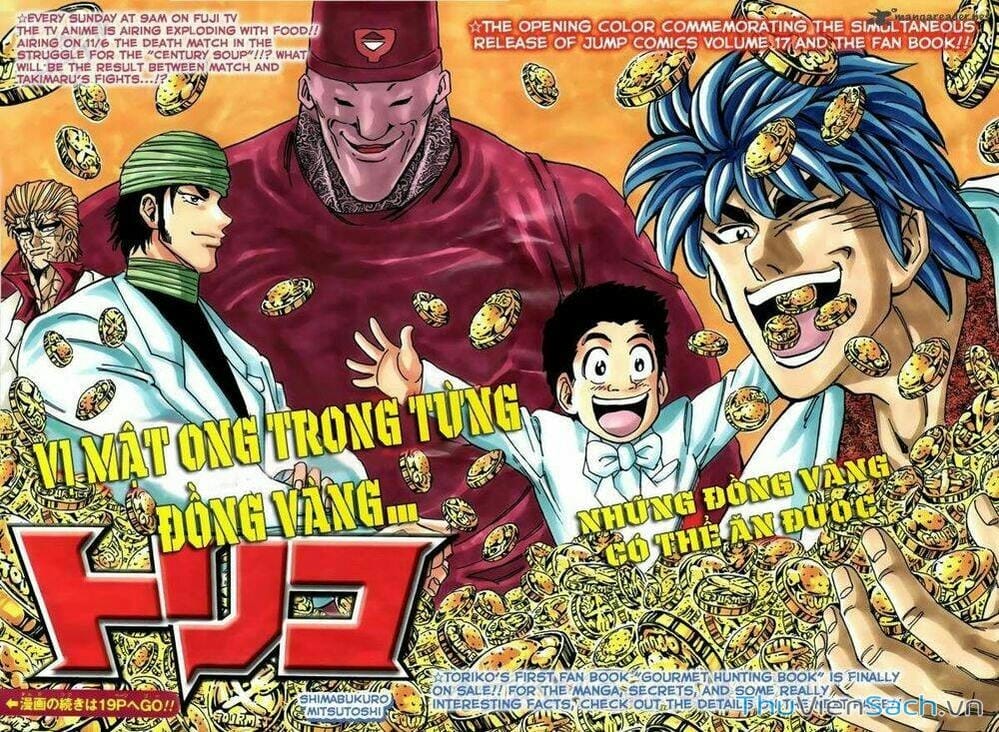 Truyện Tranh Thợ Săn Ẩm Thực - Toriko trang 5