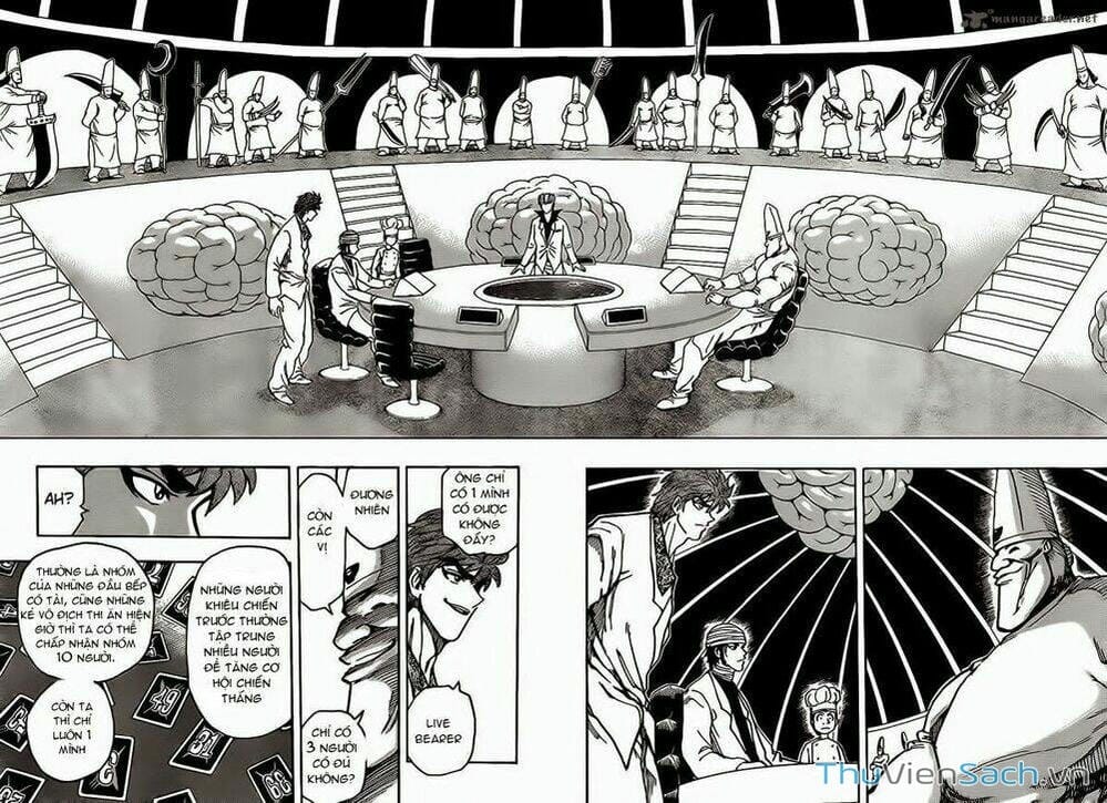 Truyện Tranh Thợ Săn Ẩm Thực - Toriko trang 5