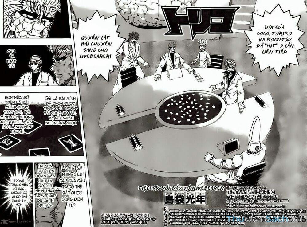 Truyện Tranh Thợ Săn Ẩm Thực - Toriko trang 5