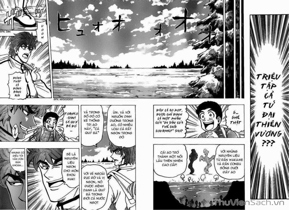 Truyện Tranh Thợ Săn Ẩm Thực - Toriko trang 5