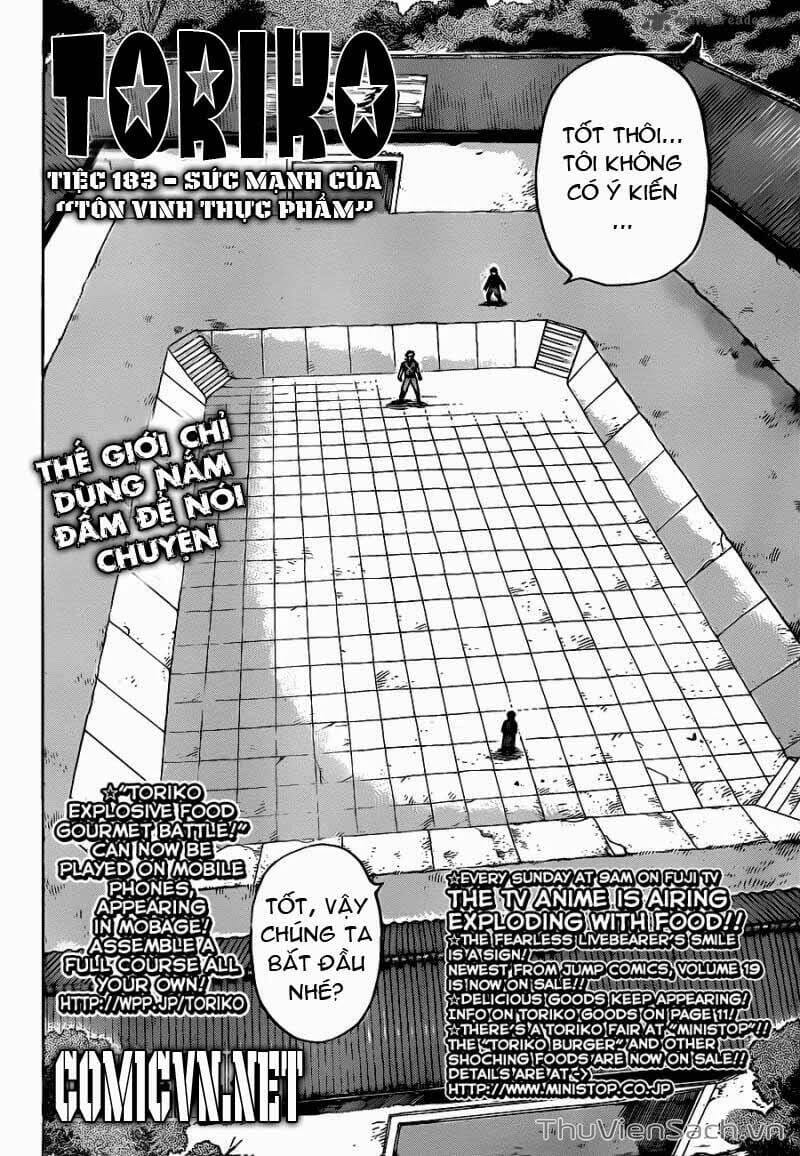 Truyện Tranh Thợ Săn Ẩm Thực - Toriko trang 5