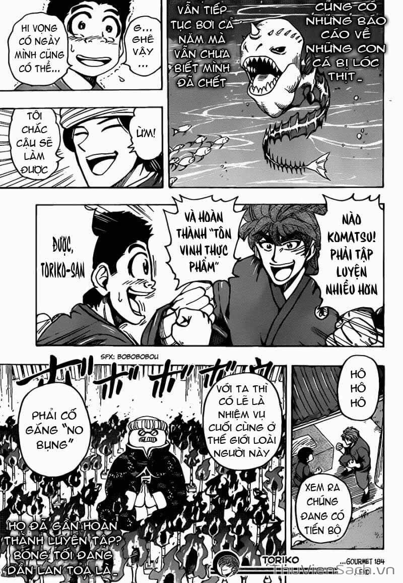 Truyện Tranh Thợ Săn Ẩm Thực - Toriko trang 5