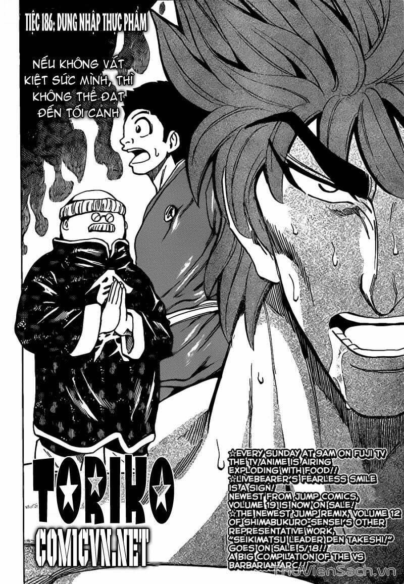 Truyện Tranh Thợ Săn Ẩm Thực - Toriko trang 5