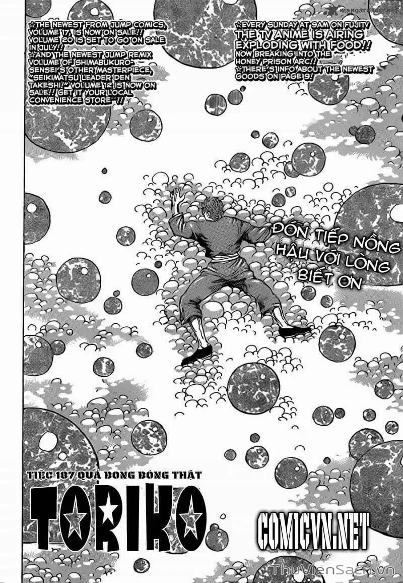 Truyện Tranh Thợ Săn Ẩm Thực - Toriko trang 5