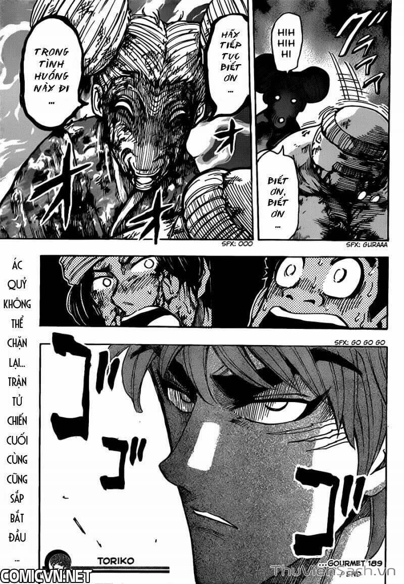 Truyện Tranh Thợ Săn Ẩm Thực - Toriko trang 5