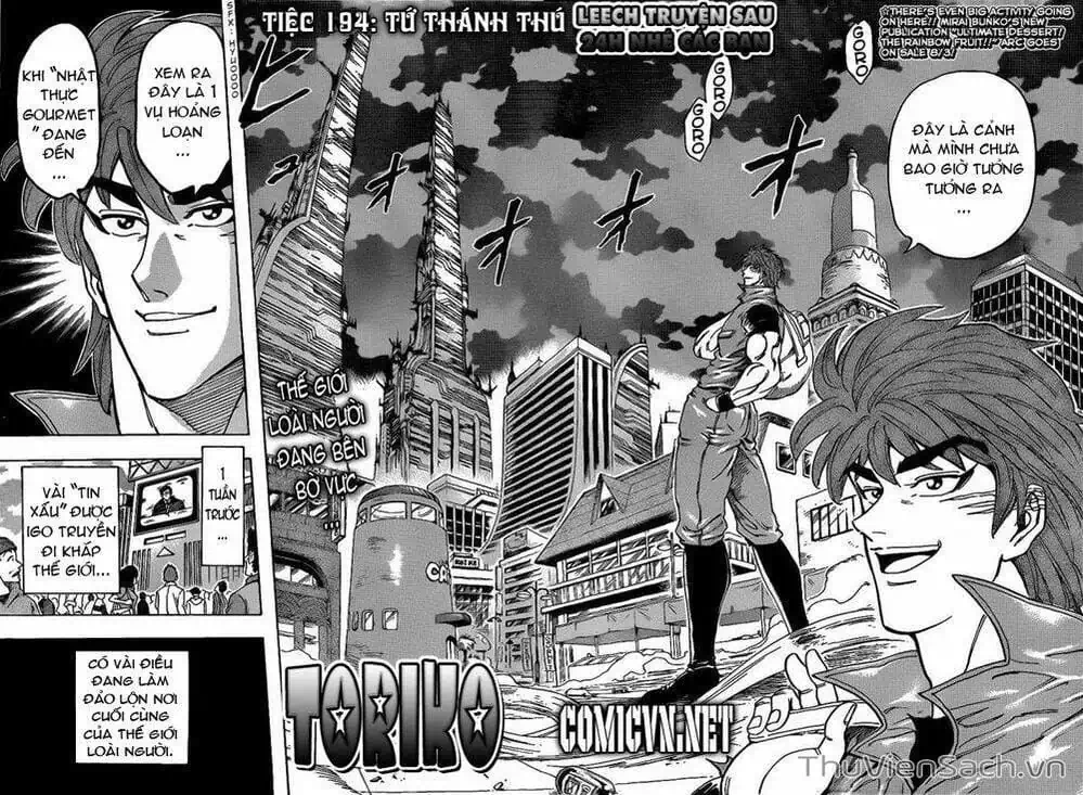 Truyện Tranh Thợ Săn Ẩm Thực - Toriko trang 5