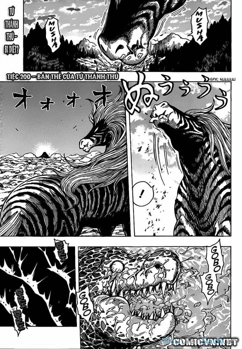 Truyện Tranh Thợ Săn Ẩm Thực - Toriko trang 5