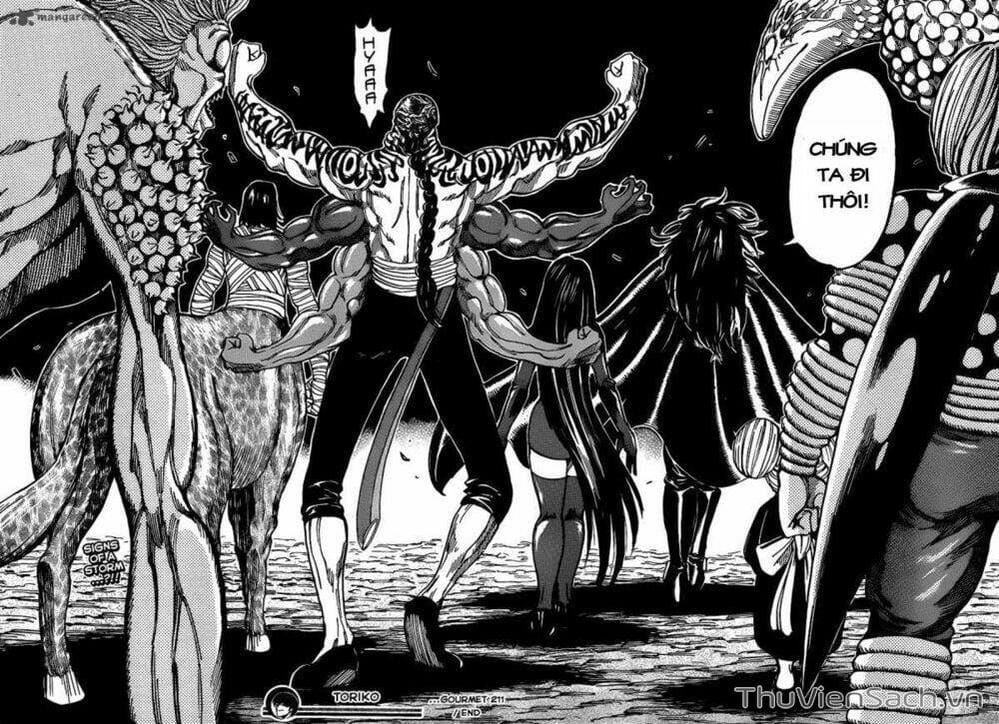 Truyện Tranh Thợ Săn Ẩm Thực - Toriko trang 5