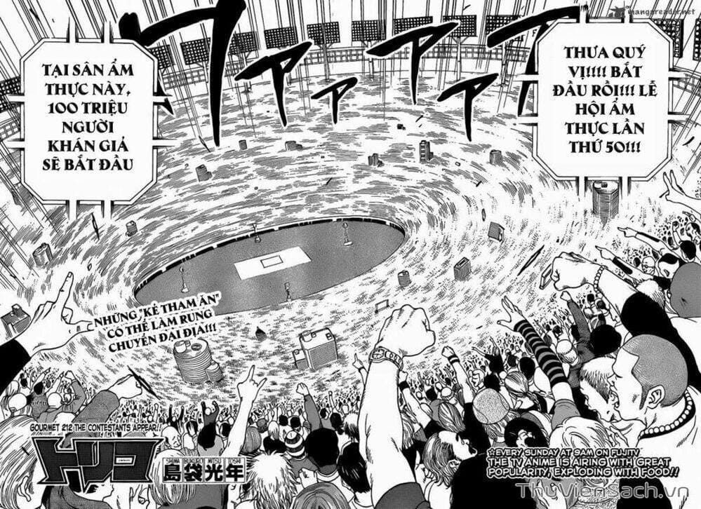 Truyện Tranh Thợ Săn Ẩm Thực - Toriko trang 5
