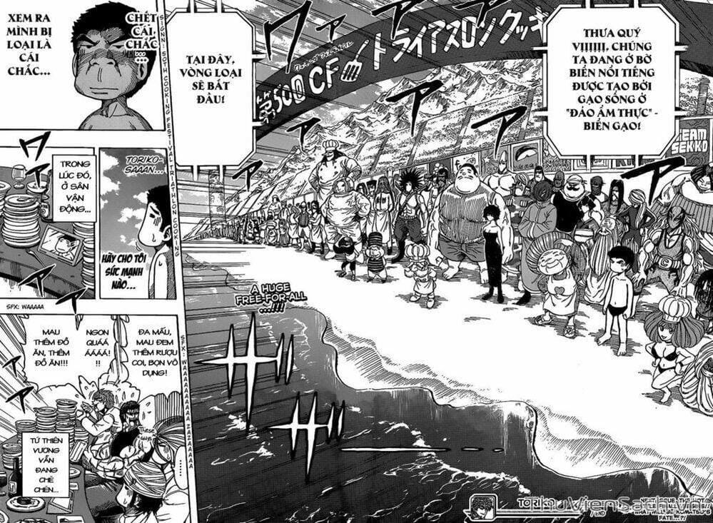 Truyện Tranh Thợ Săn Ẩm Thực - Toriko trang 5