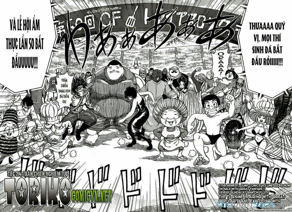 Truyện Tranh Thợ Săn Ẩm Thực - Toriko trang 5
