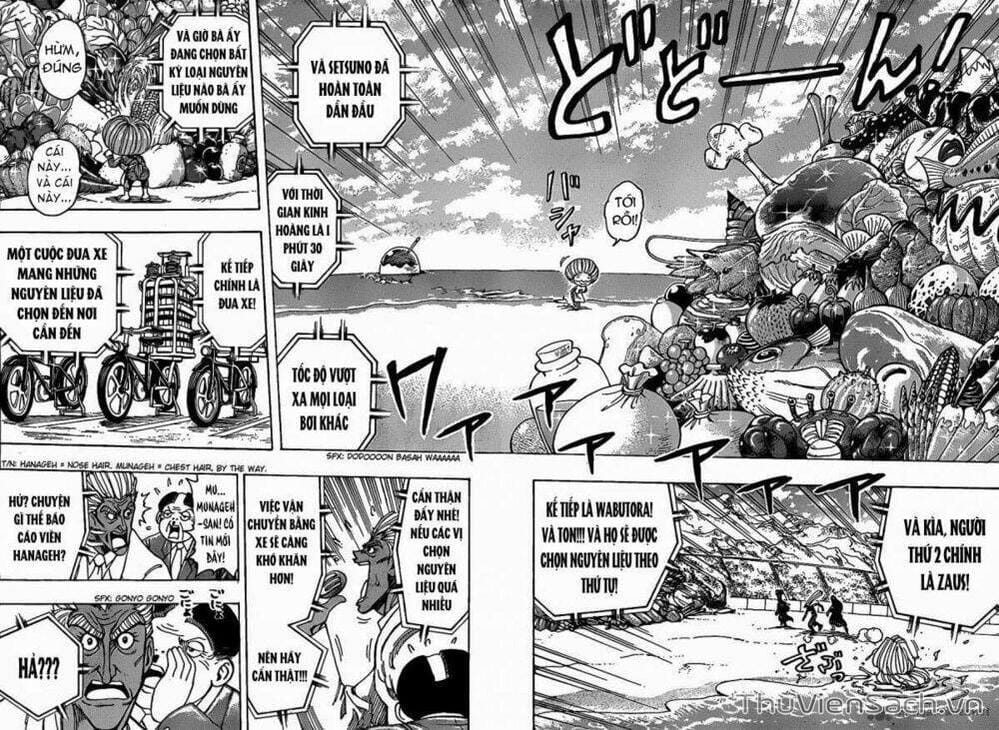 Truyện Tranh Thợ Săn Ẩm Thực - Toriko trang 5