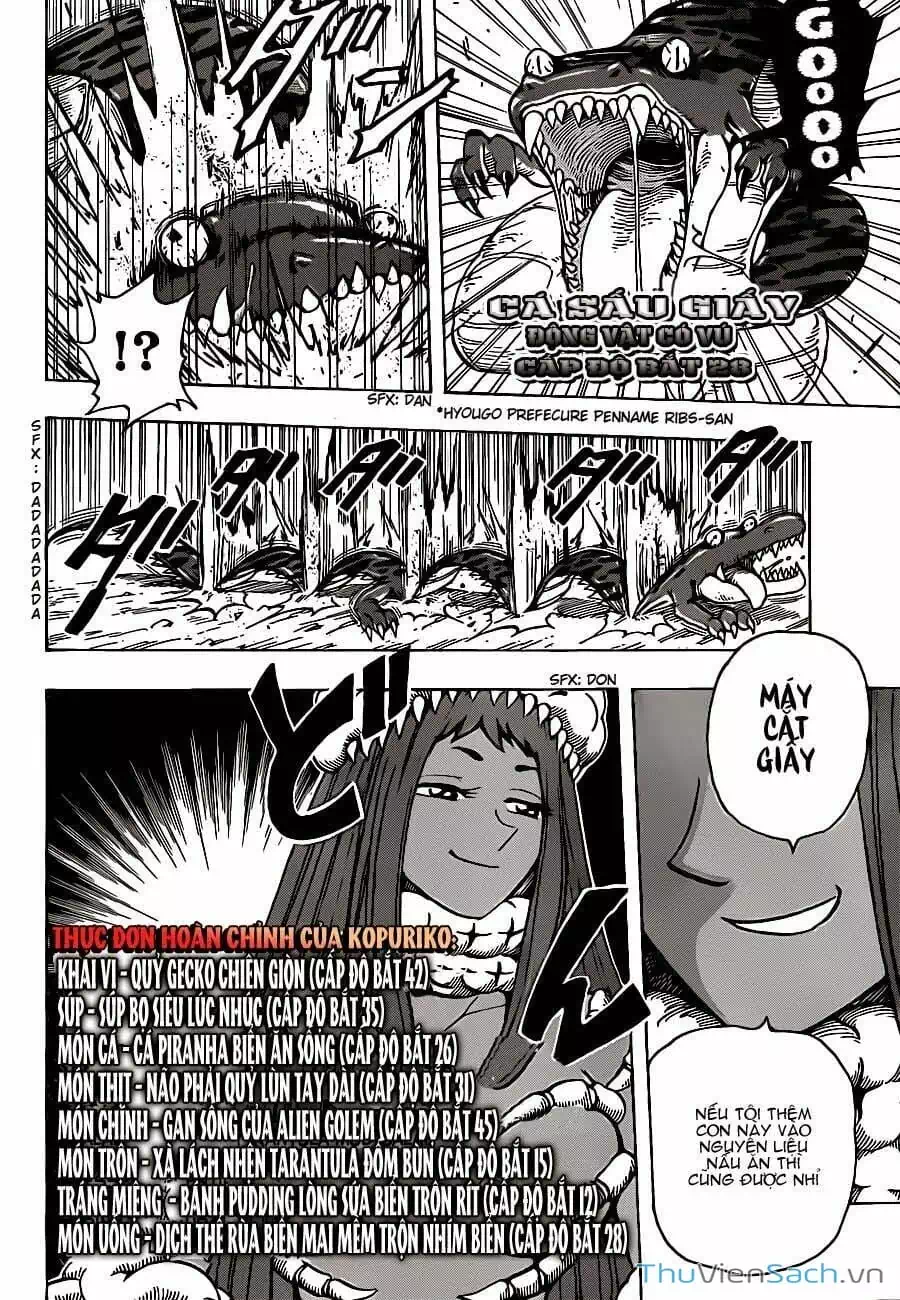 Truyện Tranh Thợ Săn Ẩm Thực - Toriko trang 5