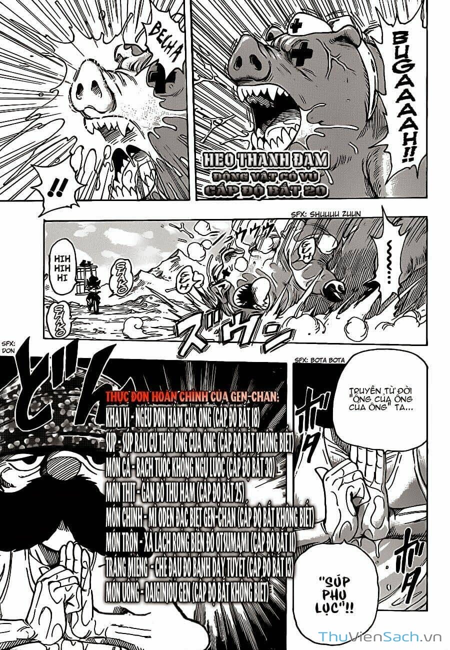 Truyện Tranh Thợ Săn Ẩm Thực - Toriko trang 5