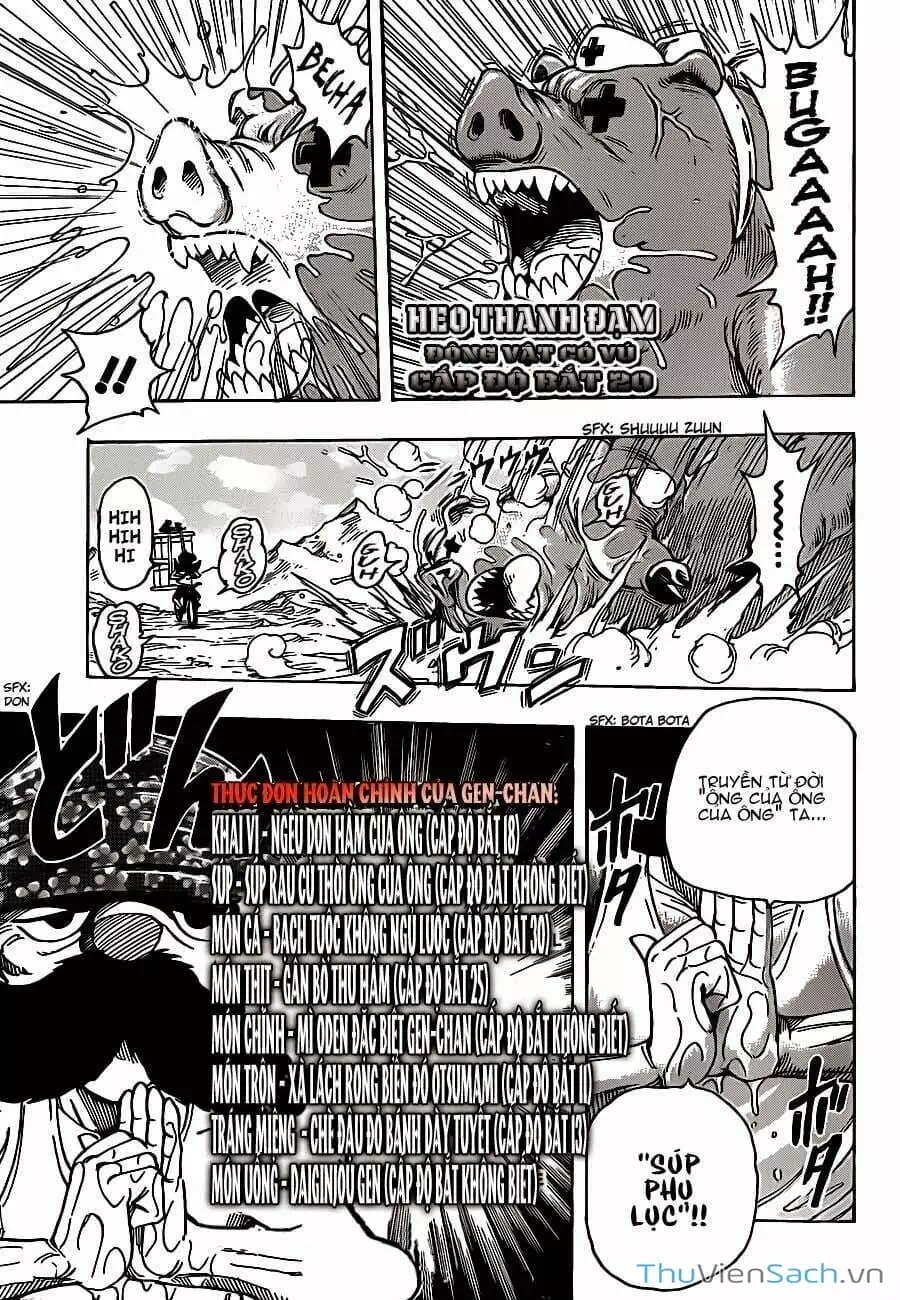 Truyện Tranh Thợ Săn Ẩm Thực - Toriko trang 5