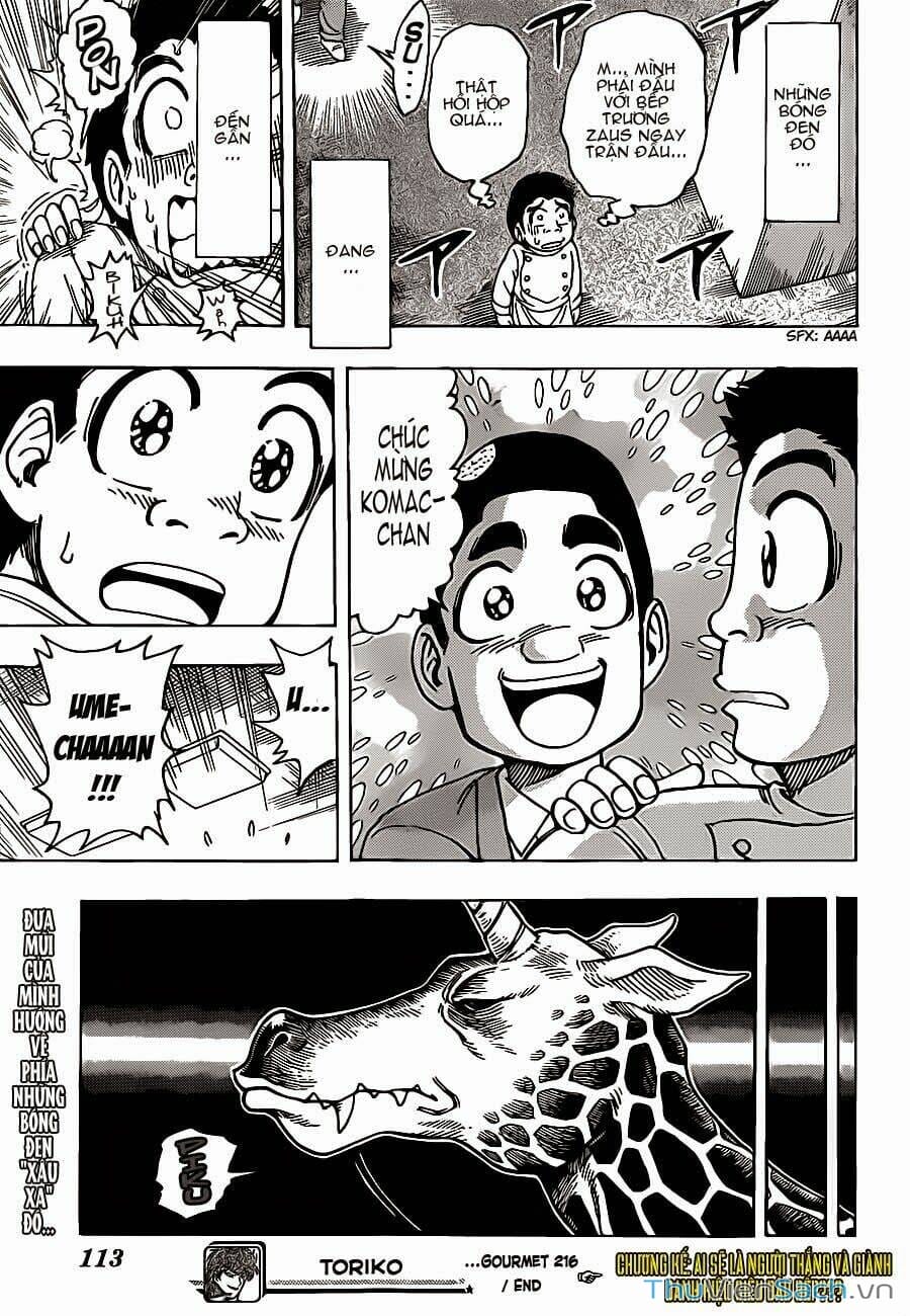 Truyện Tranh Thợ Săn Ẩm Thực - Toriko trang 5