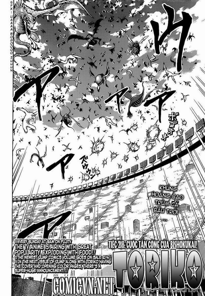 Truyện Tranh Thợ Săn Ẩm Thực - Toriko trang 5